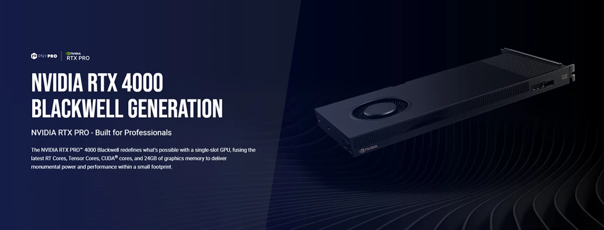 NVIDIA RTX PRO 4000 Blackwell 24GB GDDR7 Graphics Card Price in BD